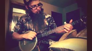 Nathan McAlister plays quotSanta Annas Retreat quot clawhammer banjo [upl. by Targett]