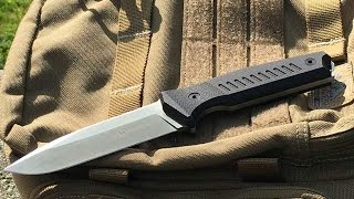 Steel Will Cager 1410 Urban Knife D2 Tool Steel Everyday Carry Possibility [upl. by Tnert]