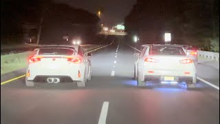 Evo 10 vs Type R FL5 [upl. by Atnes]