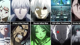 Who Killed Whom in Tokyo Ghoul [upl. by Anuhsal]