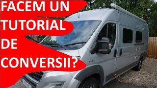 Ne apucam de o conversie din dubă în campervan [upl. by Navoj]