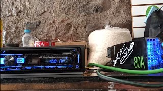 Unboxing de Alpine CDE172BT y fuente de 80 Amperes [upl. by Sianna]