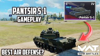 Gameplay Pantsir S1 Air Defense On MWT Tank Battles [upl. by Trebron]