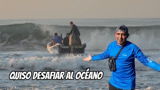 SALVADOREÑO 503 quiso desafiar al Océano con Rescate y Pesca [upl. by Marcell518]