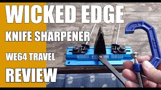 Wicked Edge Cobalt WE64 Precision Knife Sharpener Review [upl. by Alleda]