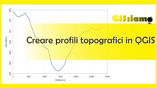 Creare profili topografici in QGIS [upl. by Aener]