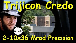 TRIJICON Credo 210x36 MRAD Precision  So Close  RePew [upl. by Attiuqaj101]