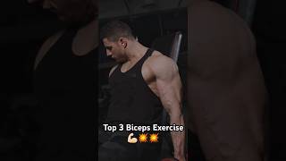 The 3 Best Exercises to Grow Your Biceps bicepsshortsytshorts [upl. by Barra]