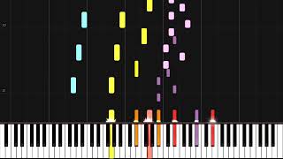 Delibes  Sylvia III Pizzicato Polka Synthesia [upl. by Ewen201]