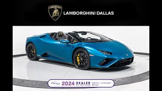 2022 Lamborghini Huracan EVO 2 Spyder L1738 [upl. by Pussej]