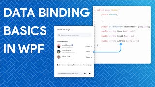 The Basics of Data Binding in WPF [upl. by Wandy938]