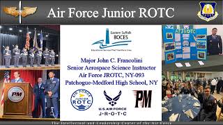 AFJROTC Patchogue Medford High School Recruiting Video  Nov 2023 [upl. by Amikay954]