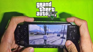 Play REAL GTA 5 ON PPSSPP 🤔 GTA V PPSSPP  Possible [upl. by Nirot780]