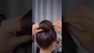 Hair style for short hair ✨🤍💓hairstylesforgirls girltherapy shortfeeds hairstyling shortvideo [upl. by Mcmullan893]