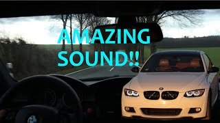 14 Minutes PURE SOUND I BMW E92 325i I N53 MPerformance Exhaust Country Road drive [upl. by Riella168]