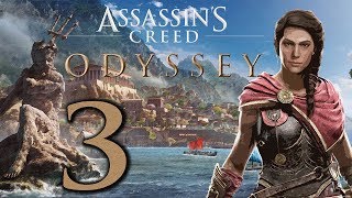 Assassins Creed Odyssey Walkthrough HD  Lumbering Along  Part 3 No Commentary [upl. by Grae445]