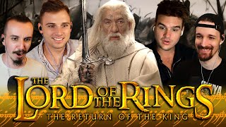 THE LORD OF THE RINGS THE RETURN OF THE KING 2003 MOVIE REACTION  First Time Watching [upl. by Jessamyn]