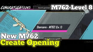 New M762 Create Opening  Starcore Lvl8  Shk Basit Gaming [upl. by Eenet]