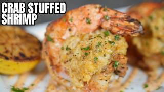 Dont Miss this Epic Crab Stuffed Shrimp Recipe [upl. by Eillim]