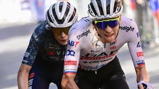 TOUR DE FRANCE 2024  Le Galibier sembrase  Un pétard de Pogacar Vingegaard proche de la rupture [upl. by Ahsemad]