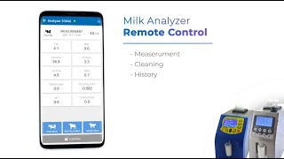 MILKOTESTER LTD Mobile App  Milk Analyzer Remote Control [upl. by Akeihsat813]