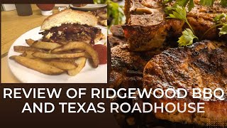 Review of Ridgewood BBQ and Texas Roadhouse Cheese Crusted Omelet Visit With the Horses [upl. by Dianemarie]