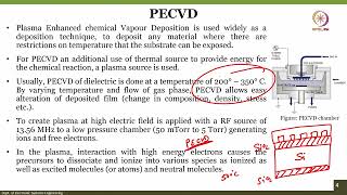 Lec 25 Thin Film Deposition CVD  II [upl. by Nolitta445]