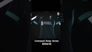 Liverpool Away Kits 202425 ⚫ short football liverpool englishpremierleague [upl. by Beedon]