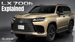 New 2025 Lexus LX 700h Explained [upl. by Nohj]