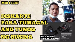 PIAA HORN INSTALLATION MIO I 125s Full Tutorial [upl. by Imray235]