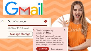 How to Fix Gmail Account Storage Is Full Problem Gmail Account Storage Full  How to manage Gmail [upl. by Devon589]