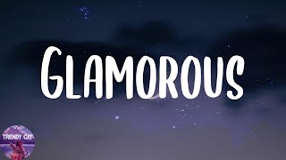 Fergie  Glamorous Lyrics [upl. by Berlyn]