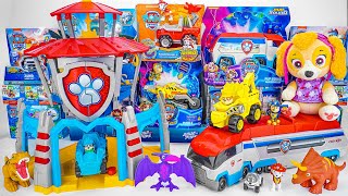 Paw Patrol toys unboxing ASMR  PAW Patroller Rescue amp Transport Vehicle  Chase Rubble Marshall [upl. by Aner626]