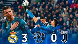 Real Madrid 30 Juventus UCL 2018 Mad match Extended Highlights Goals Cristiano Ronaldo 💥 [upl. by Euqinahs671]