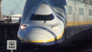 【HD 51ch】 Japanese bullet train 上越・長野新幹線など JR熊谷駅から撮影 （4） [upl. by Lirbaj]