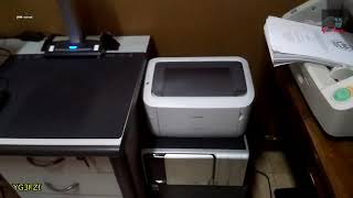 INSTALLASI PRINTER CANON LBP6030 LASER MONOCROME  SETTING LASER PRINTER LBP 6030 MONO canon print [upl. by Oicor]