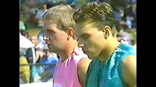 Steve Brimacombe off scratch wins SF6 of the 1994 Stawell Gift [upl. by Arden]