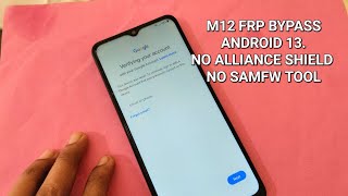 Samsung M12 M127 frp bypass Android 13 Easy Method 2023 [upl. by Sackey753]