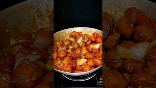 Soya Chilli Recipe Shorts  Soyabean Recipe  Yummy Kitchen420 shorts [upl. by Wampler]