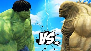 THE INCREDIBLE HULK VS ABOMINATION  EPIC BATTLE [upl. by Airlia219]