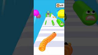 Slither Runner 3D shorts gaming youtubeshorts [upl. by Llahsram]