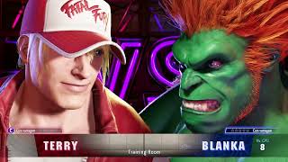 Terry vs Blanka  Street Fighter 6 Hardest Level gameplay [upl. by Nahem]