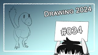 Drawing 2024  034  Dont Shrinkwrap Dinosaurs [upl. by Gwenore]