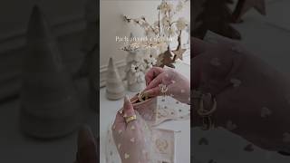 ASMR order packing asmr asmrpacking jewelry packingorders jewelrybusiness asmrrelax giftidea [upl. by Samp]