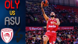 Olympiacos Piraeus  ASVEL  Clutch Moments Highlights [upl. by Cheung]