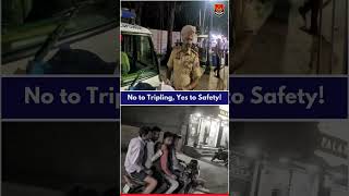 HOSHIARPUR POLICE TAKES STRONG ACTION AGAINST TRIPLING ENSURING SAFETY ON OUR ROADS FOR ALL [upl. by Dara438]