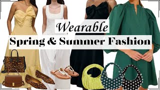 What to Wear for Sping and Summer Fashion Women Over 40 [upl. by Olaznog]