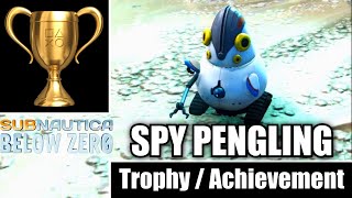 Subnautica Below Zero Spy Pengling Trophy Guide [upl. by Neellek450]