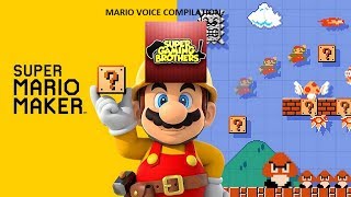 SGB Highlights Super Mario Maker Mario Voice Compilation [upl. by Meek]