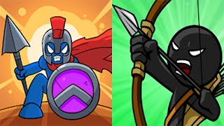 Stick War Legacy vs Stick Wars 2 Battle of Legions  Gameplay Walkthrough Android  IOS Gameplay [upl. by Demetrius]